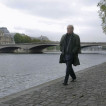 Antonio TABUCCHI à París.Photo: © Daniel Mordzinski/Octobre 2004.