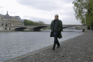 Antonio TABUCCHI à París.Photo: © Daniel Mordzinski/Octobre 2004.